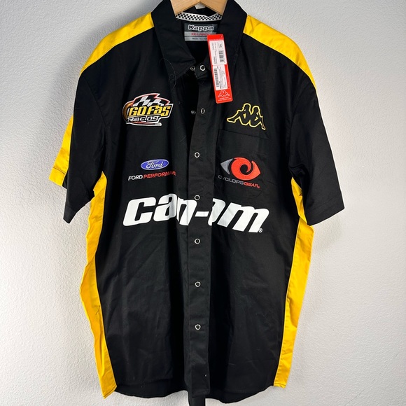 Jeffery Earnhardt Can-Am NASCAR Pit Crew Shirt Sz XXL